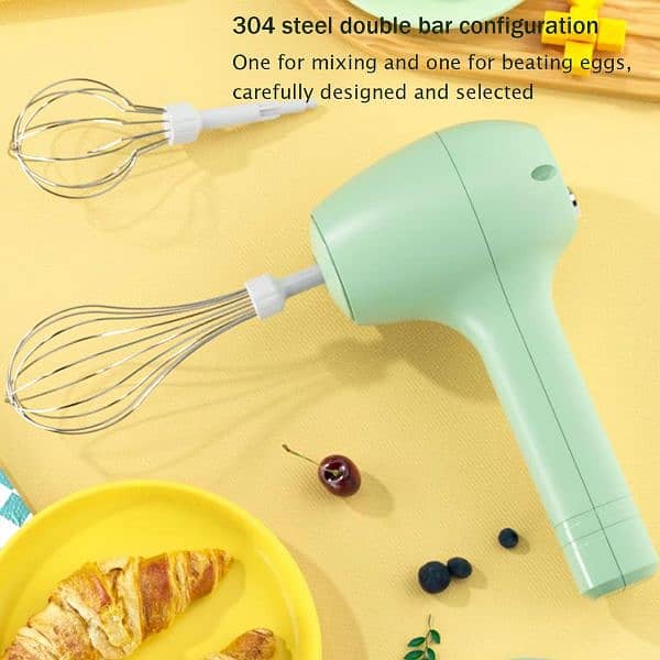 Wireless Electric Egg Beater - Handheld - Automatic Mixer 1