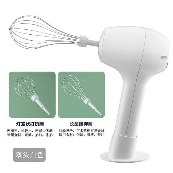 Wireless Electric Egg Beater - Handheld - Automatic Mixer 4