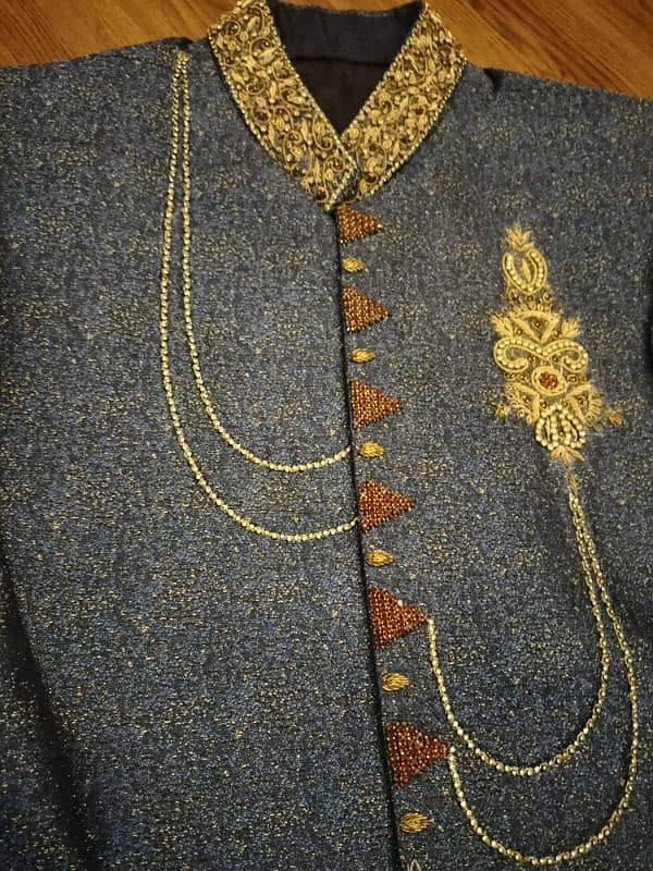 Fresh Unique Jamawaar Sherwani for Groom 1