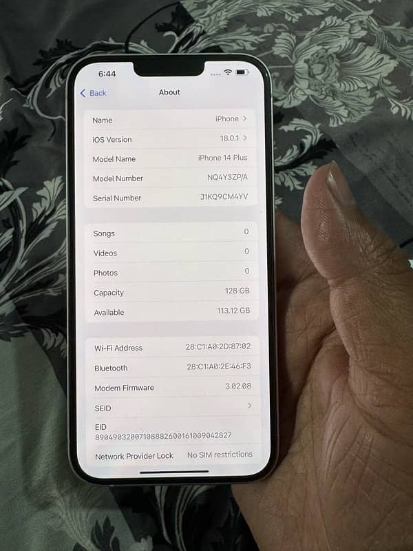 Iphone 14 Plus 128gb Pta Approved 7