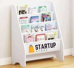 5- Wooden Book Display Racks