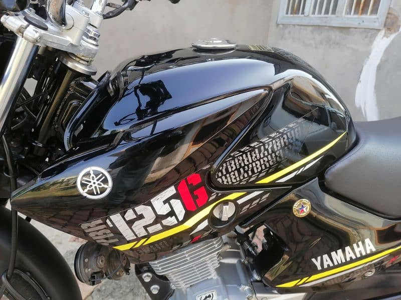 Yamaha Ybr. G 22 Model All punjab number 12