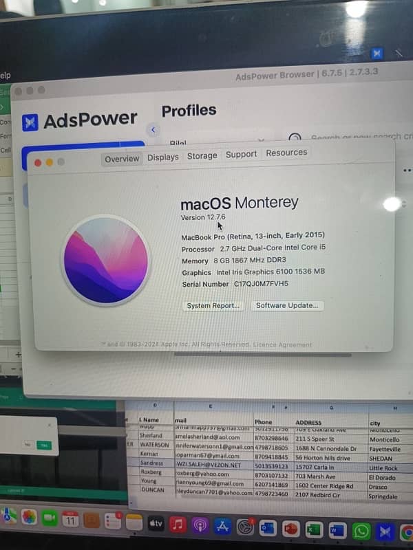 Macbook Pro 2015 Early 3