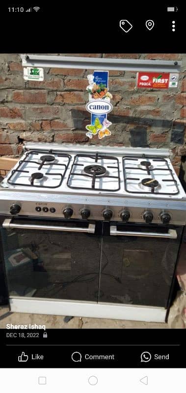 cooking range for canon new withglass door 03228419725 0