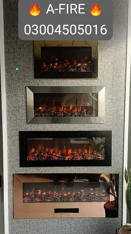 DIGITAL ELECTRIC 3D FIRE PLACE 0