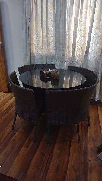 Rattan Dining Set 0