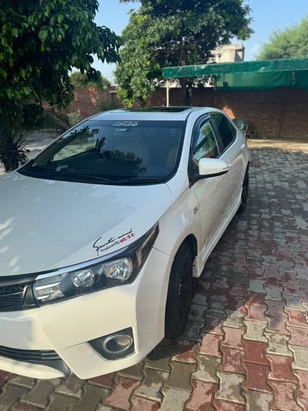 Toyota Altis Grande 2017 total genin automatic sunroof 0