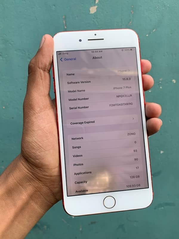 Iphone 7 plus 128gb approved exchange possible 8