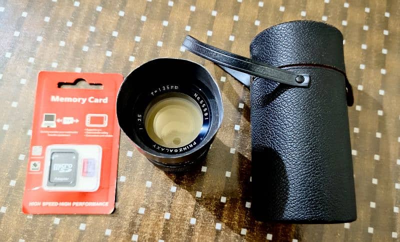 Camera Lens With 64gb Memory Card 0