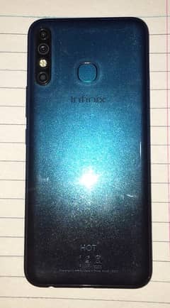 infinix hot 8 10 by 10 condition all ok only screen touch change