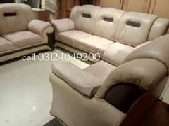 leather sofa set 3 2 1 seater call 03124049200