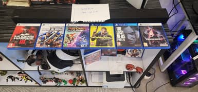 ps5/ps4 cheap games tekken,cod,warhammer,etc lahore only