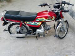 Honda CD 70 Model 2022/23 lush condition Call 03079410133