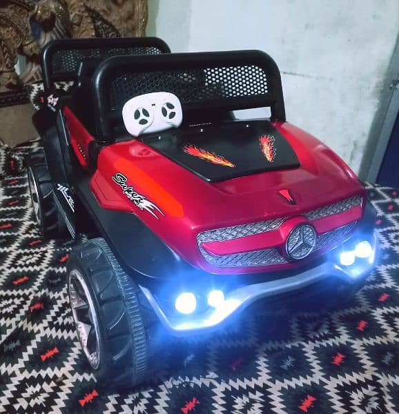 Kids Jeep car Big size with remote control,swing function,& Bluetooth 3