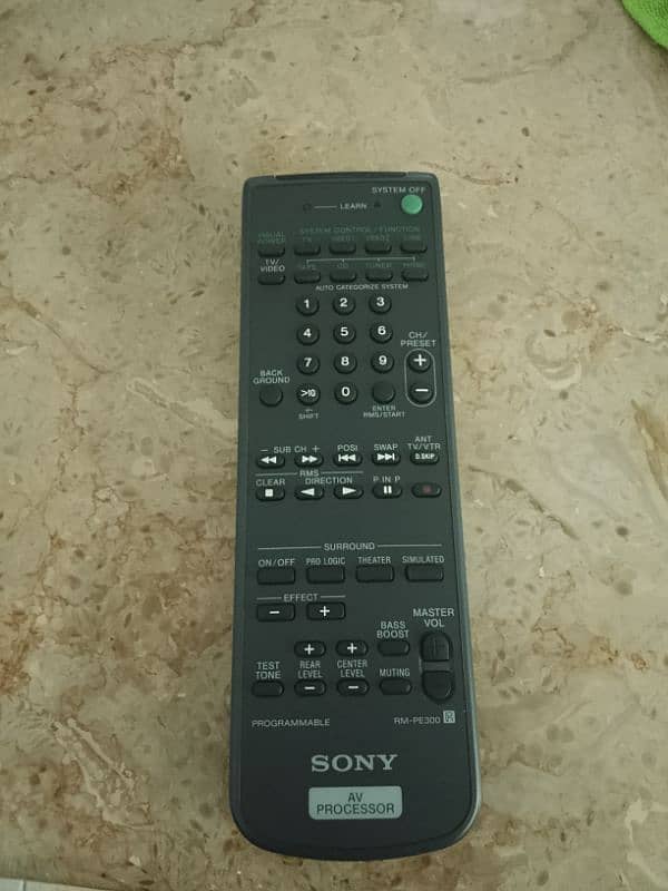 Sony Amplifier Original Remotes 15