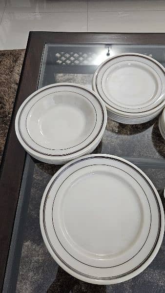 new England made marble dinner set 2