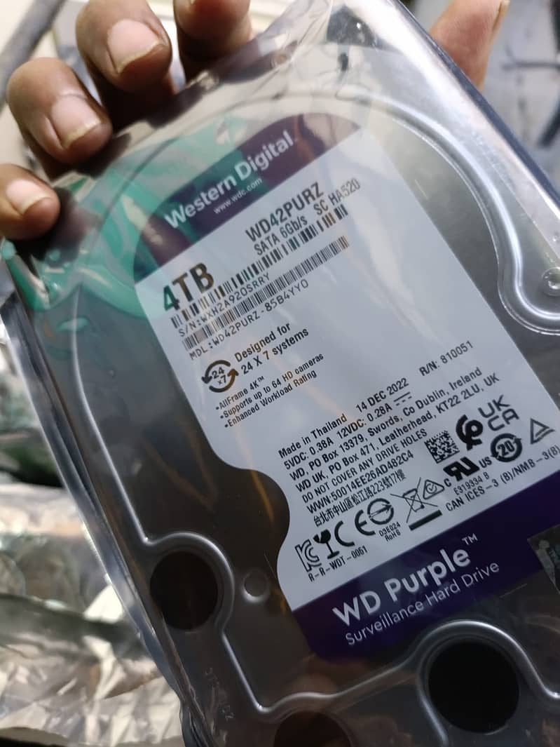 4tb hdd wd 3