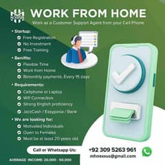 (Females Only) Work From Home - Online Earning Job -  No Investment 0