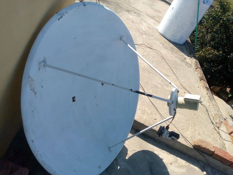 2 Adad Dish with 2 LNb For Sale 1