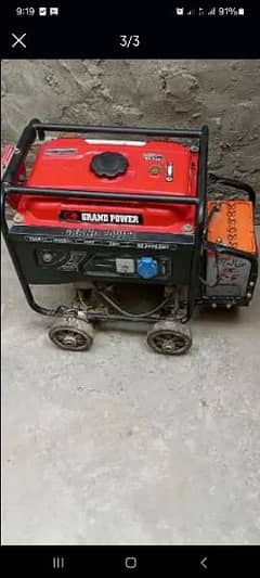 2kVA Generator with Petrol and Gas