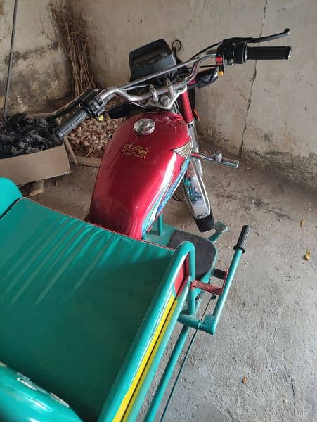 Disable Person Motorcycle Rikhshaw 3