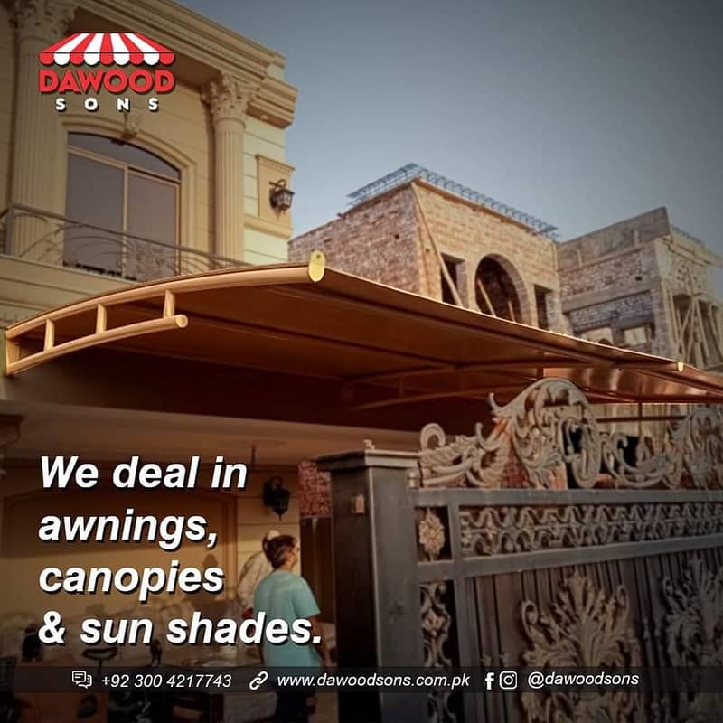 canopies/car porch/parking shades/tensile shades/sun shades/awnings 3