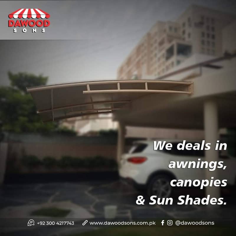 outdoor sun shades/awnings/canopies/tensile shades/car parking shades 9