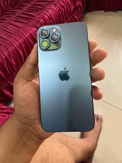 iPhone 12 Pro Max blue 128 gb PTA official approved JV