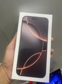 Iphone 16 pro max(256gb) desert titanium,