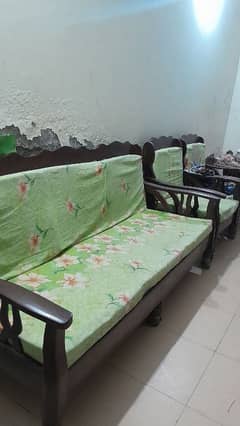 Original 5 Wooden sofa 0