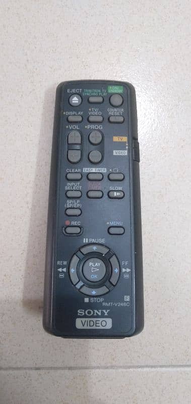 Sony VCR 1