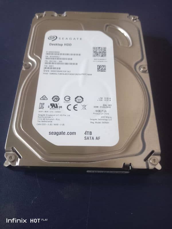 SEAGATE Hard DIsk 4 TB 1