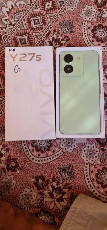 vivo y27s New box pack mobile 15 din use 03013817400 0