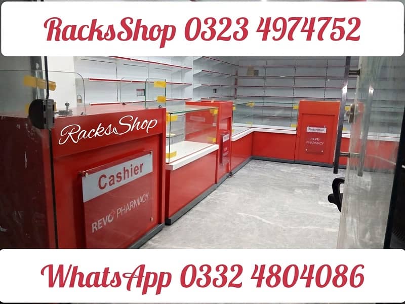 Wall Rack/ Gondola Rack/ Store Rack/ Cash Counter/ Trolleys/ Baskets 19