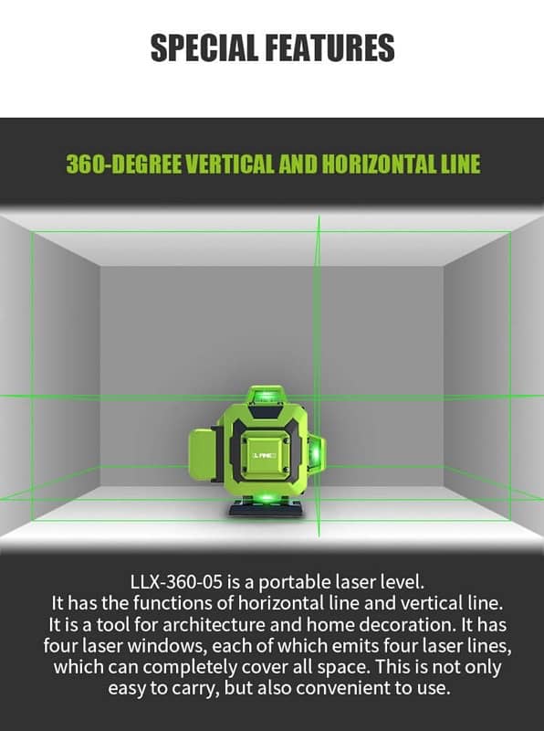 Home Laser Leveling 4D 16 Lines 7