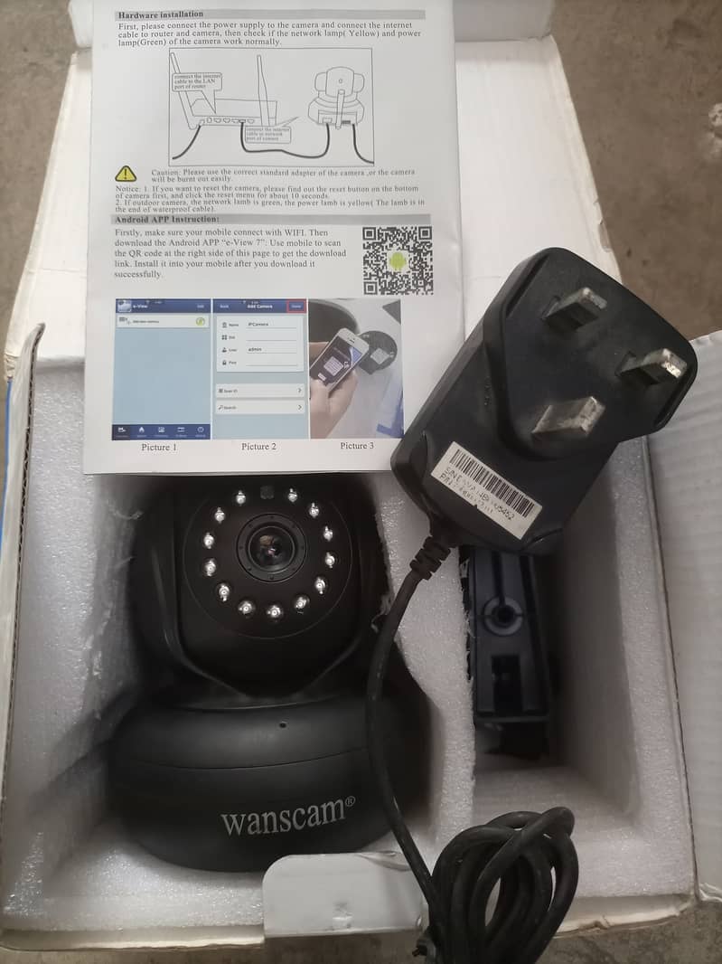 Ip Wireless / Wired Camera Wascam ptz and Dlink Fix Baby Camera Wifi 0