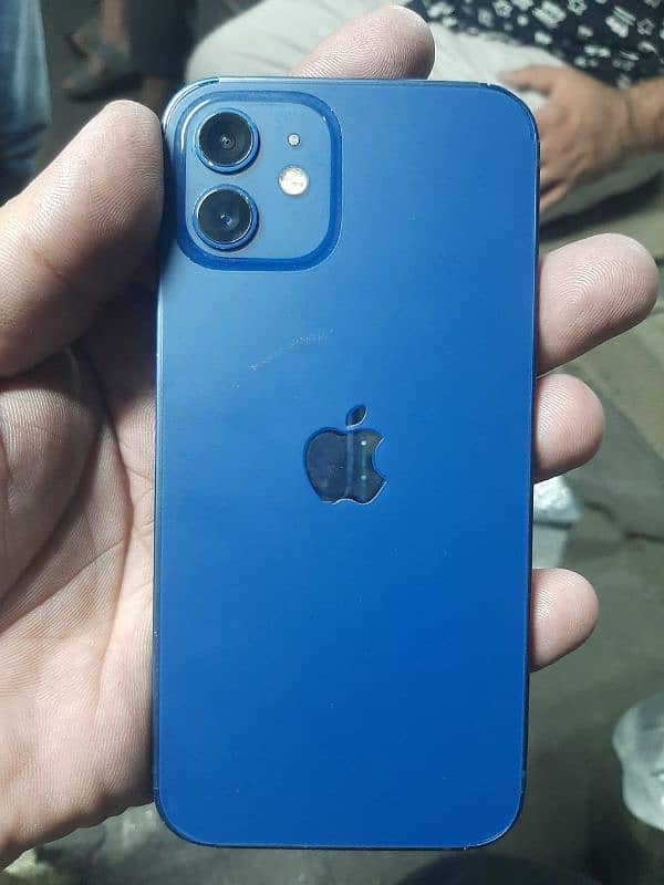 I phone 12 blue 0