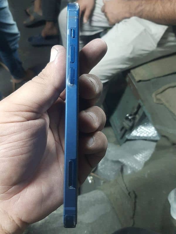 I phone 12 blue 3