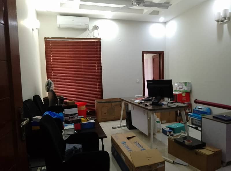 1 kanal houe for rent in johar town for Family and Silent office (Call center + Software house) 5