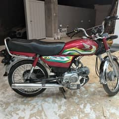 Honda cd 70 22 model 23 ka sticker hy 0