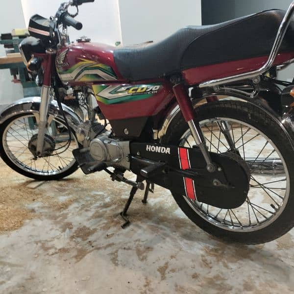 Honda cd 70 22 model 23 ka sticker hy 5