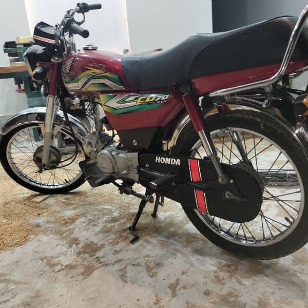 Honda cd 70 22 model 23 ka sticker hy 6