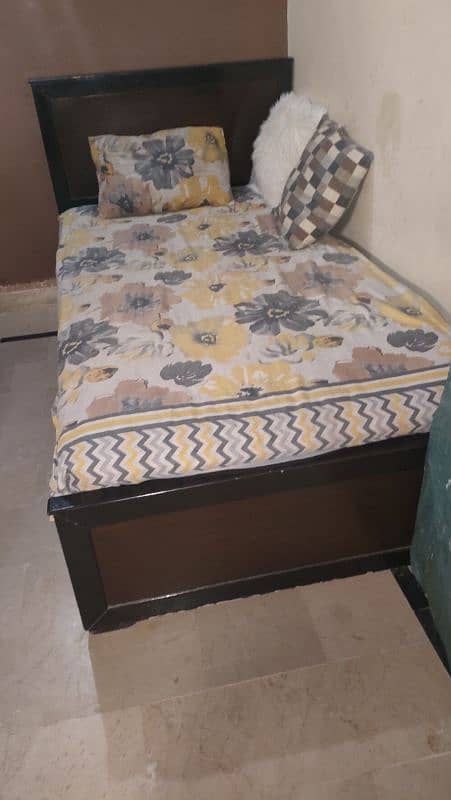 2 Single Bed with Master Spring Mattress 1