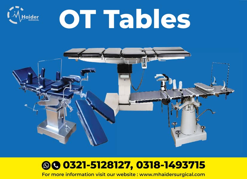 Electric OT Tables - Bulk Quantity - Whole Sale - Imported 16