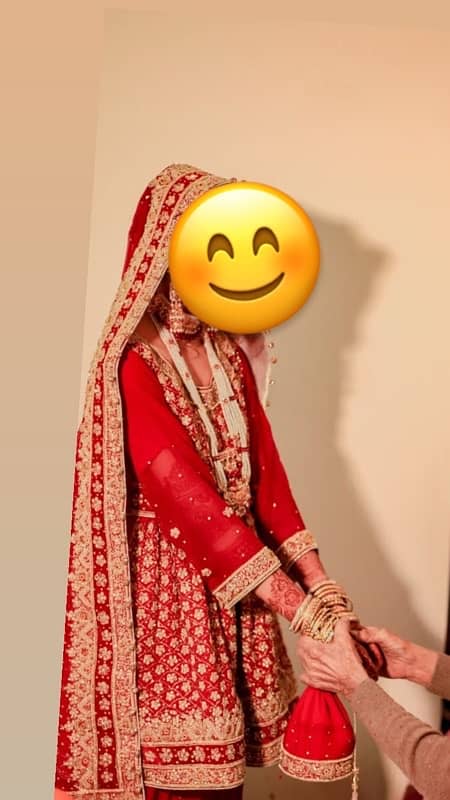 bridal dress at reasonable price  برائیڈل ڈریس 1