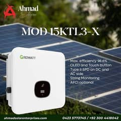 Growatt Inverter|Ongrid Inverter|6kw|10kw|15kw