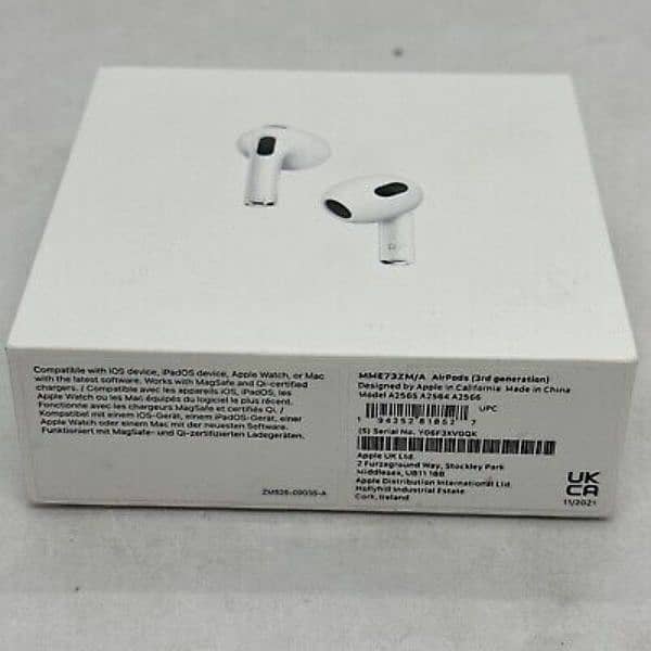 Brand New Airpods 3rd Generation ( Box Unopened) 0