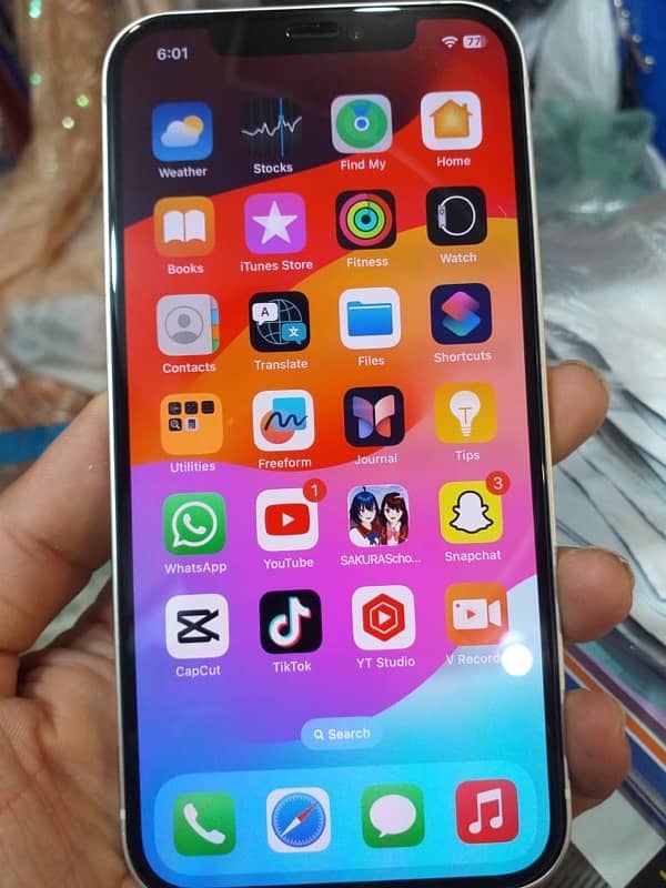 I phone 12 jv 4/64 bilkul new condition ha 1