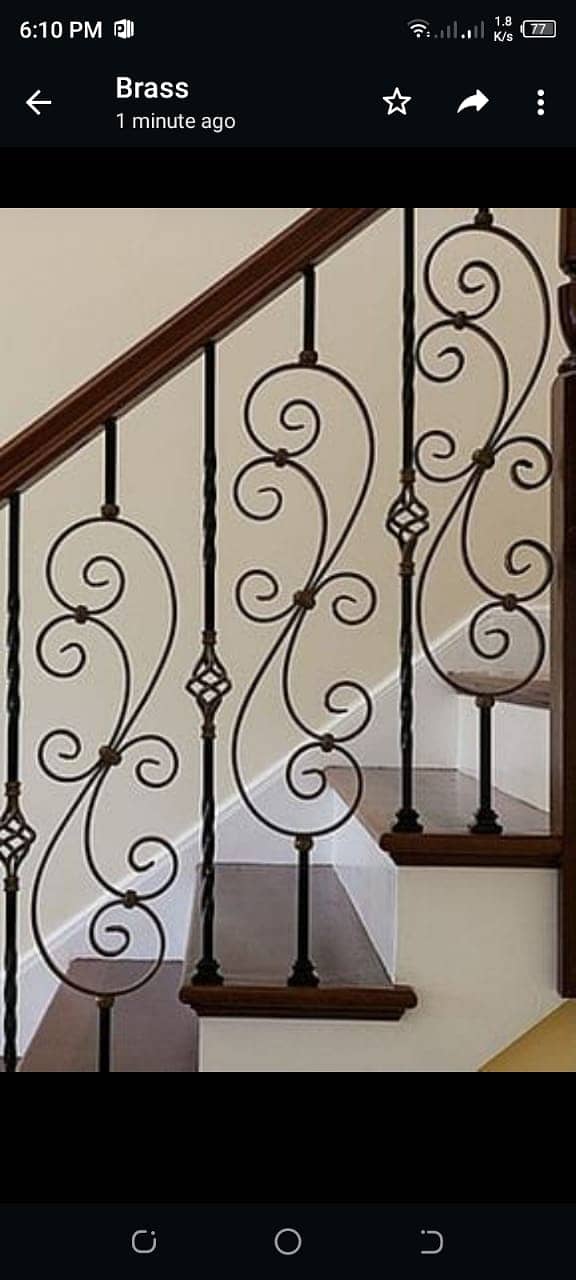 CNC Iron gates/Windows/Railing/stairs/Frame/Grills/steel/Door/Gates 16