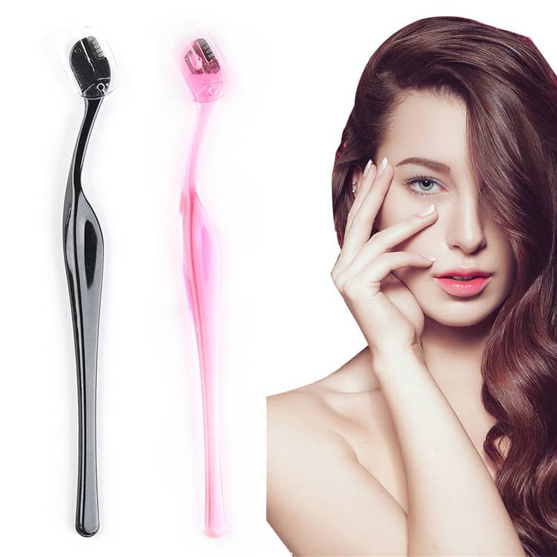 Makeup Eye Brow Razor Eyebrow Trimmer Shaper Shaver Face Hair Remover 4